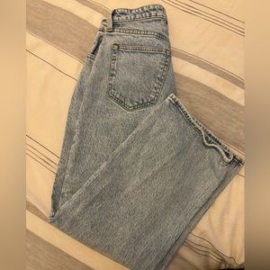 Abercrombie Curve love 90s loose fit Size 4 XS (extra short)